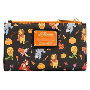 Loungefly Disney Winnie The Pooh Halloween Group Flap Wallet