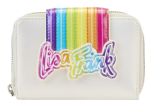 Loungefly Lisa Frank Rainbow Logo Ziparound Wallet