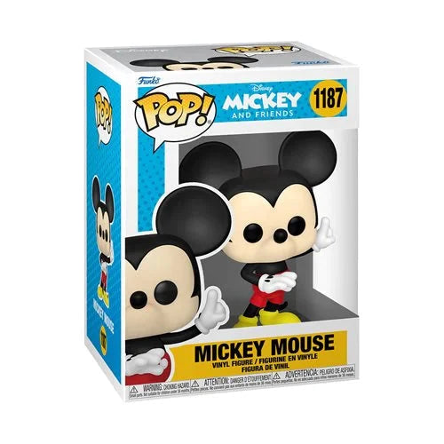 Funko POP! Disney Classics Mickey Mouse #1187 (Pop Protector Included)