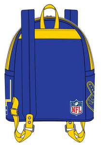 Preorder Loungefly NFL LA Rams Patches Mini Backpack