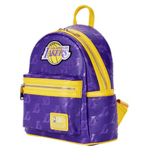 Loungefly NBA Lakers Debossed Logo Mini Backpack