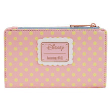 Disney Minnie Daisy Pastel Color Block Dots Flap Wallet
