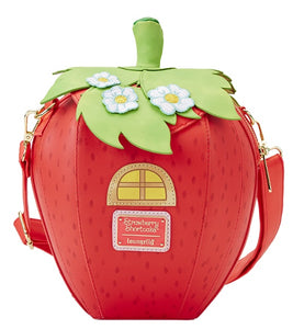 Loungefly Strawberry Shortcake Strawberry House Figural Crossbody Bag