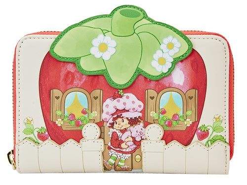 Loungefly Strawberry Shortcake Strawberry House Ziparound Wallet