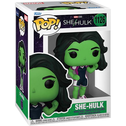 Funko Pop!  She-Hulk Pop! Vinyl Figure 1126  (Pop Protector Included)