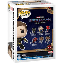 Funko Pop! Spider-Man: No Way Home Unmasked Spider-Man Black Suit Pop! #1073 (Pop Protector Included)