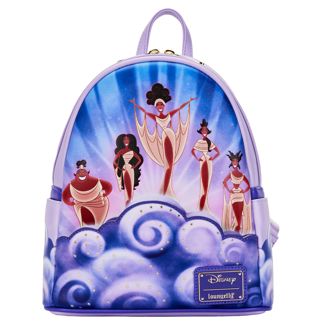 Loungefly Disney Hercules Muses Clouds Mini Backpack