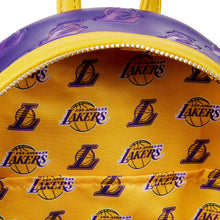 Loungefly NBA Lakers Debossed Logo Mini Backpack