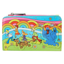 Loungefly Scooby Doo Psychedelic Monster Chase GITD Flap Wallet